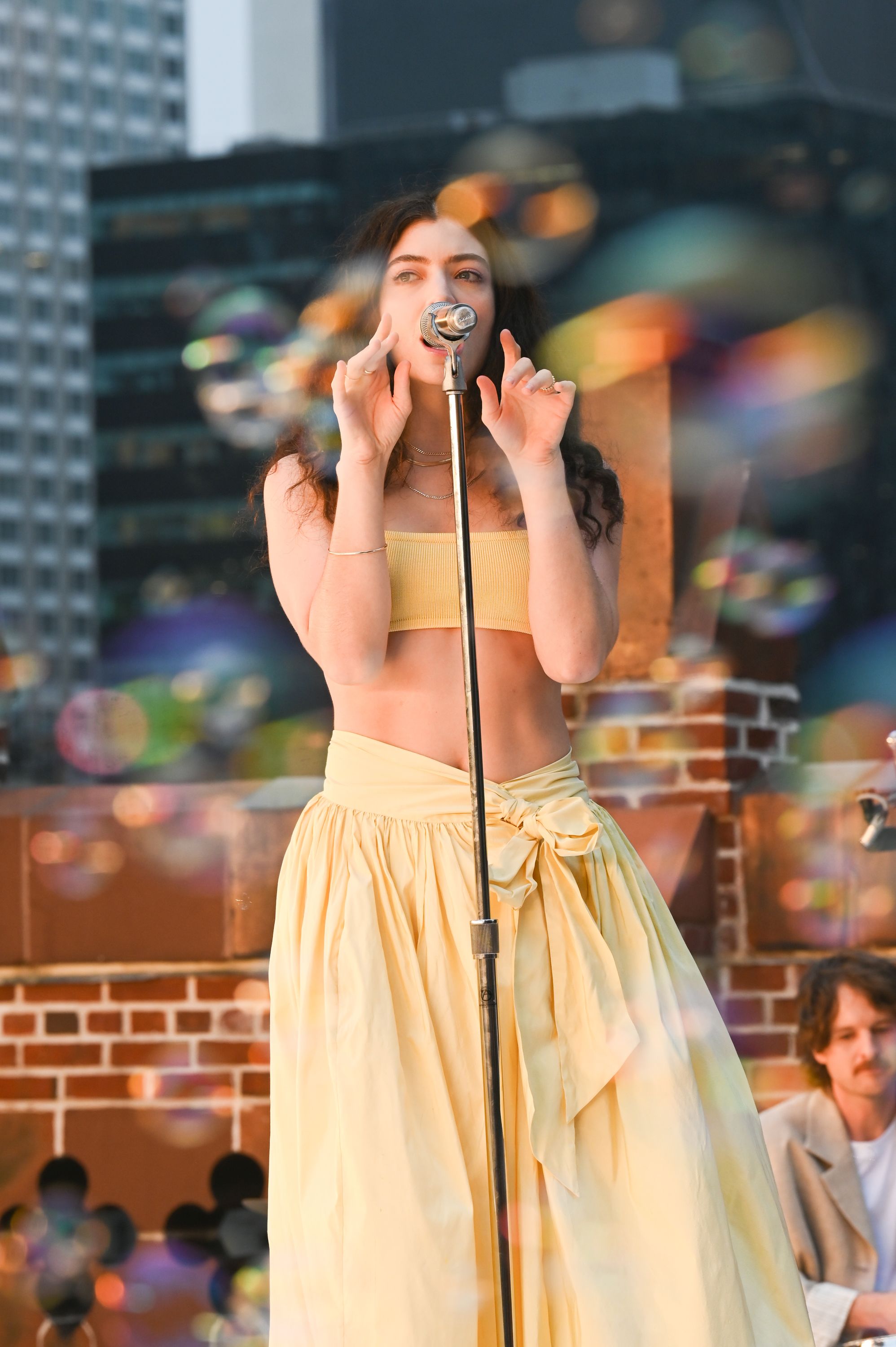 the late show with stephen colbert and musical guest lorde news photo